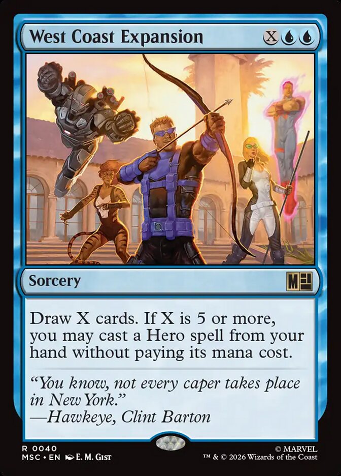 West Coast Expansion [ #0040 Surge Foil ] (MSC-R)