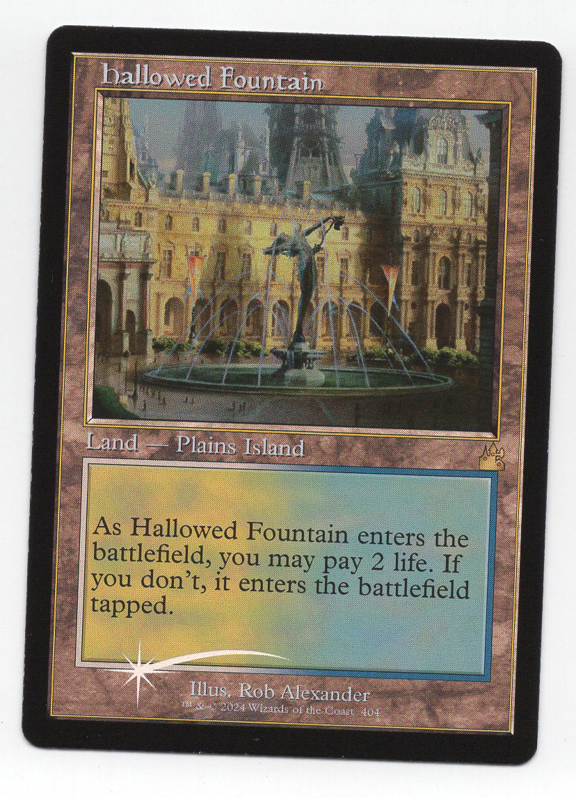 Hallowed Fountain [#0404 Retro Frame] (RVR-R-FOIL)