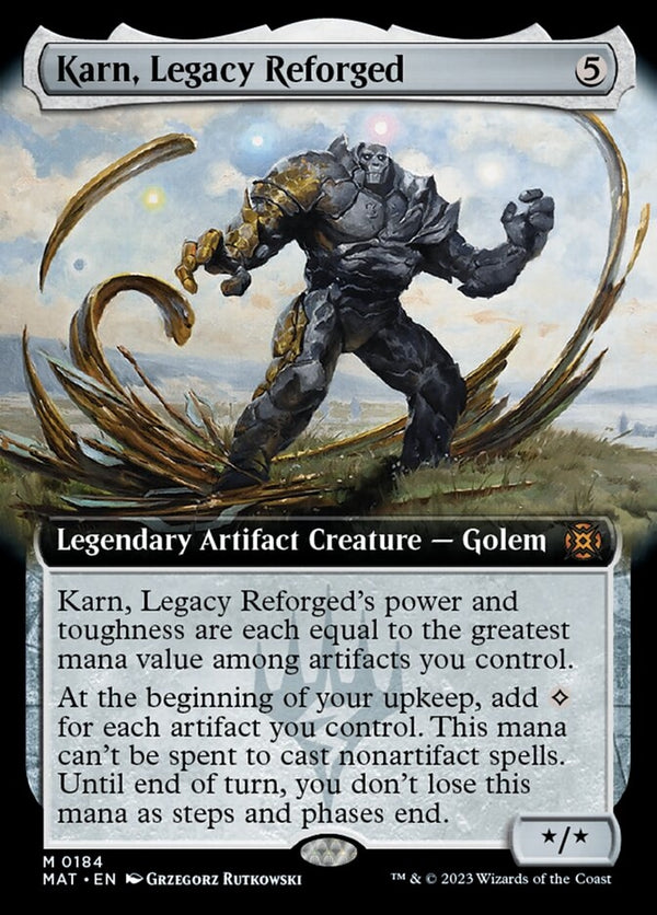 Karn, Legacy Reforged [#0184 Extended Art] (MAT-M)