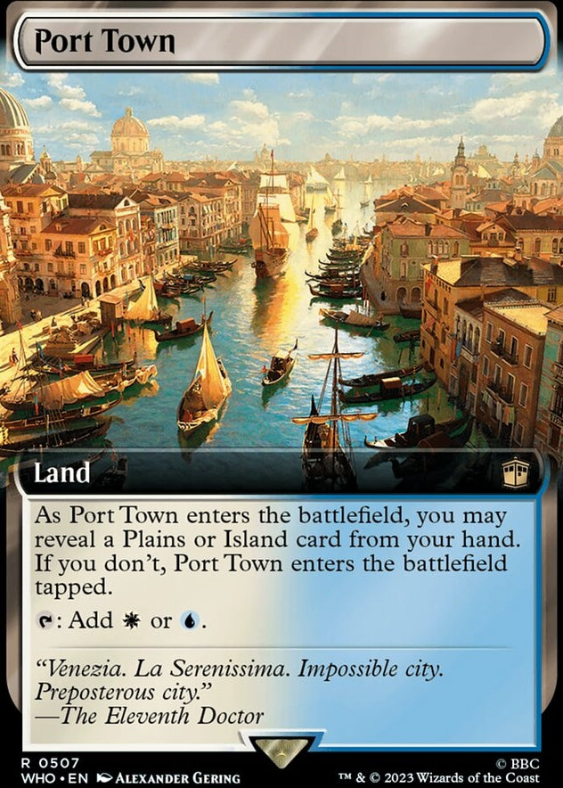 Port Town [#0507 Extended Art Reprint] (WHO-R)