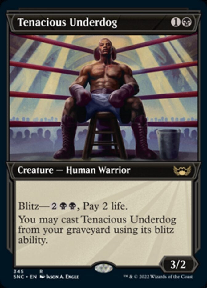 Tenacious Underdog [ #345 Art Deco Showcase ] (SNC-R)