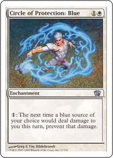 Circle of Protection: Blue (8ED-U)