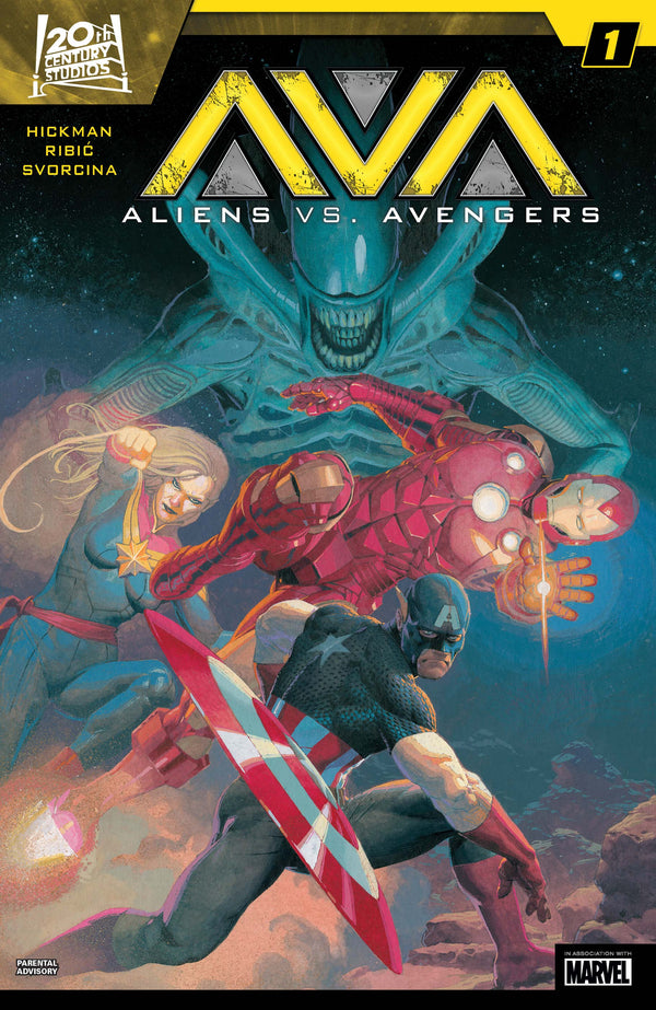 Aliens Vs. Avengers #1 (CVR A Ribic)