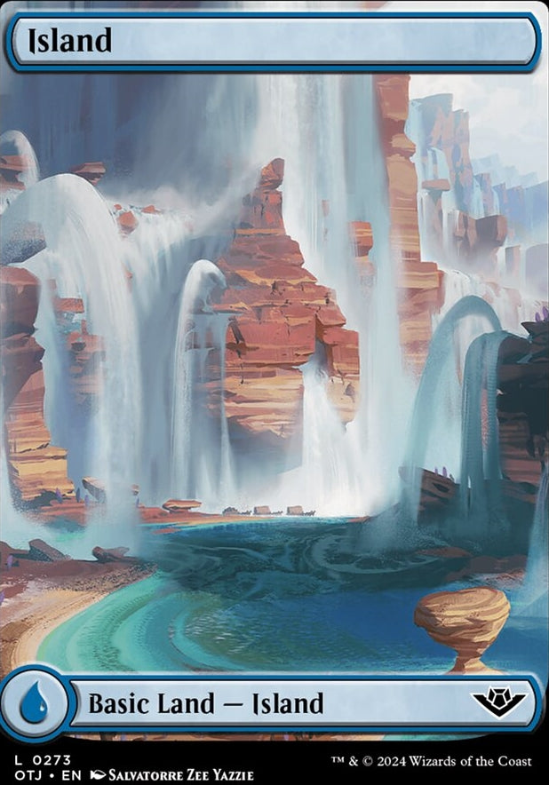 Island [#0273 Full Art] (OTJ-C)
