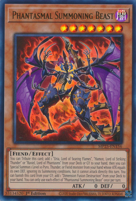Phantasmal Summoning Beast (MP25-EN156)