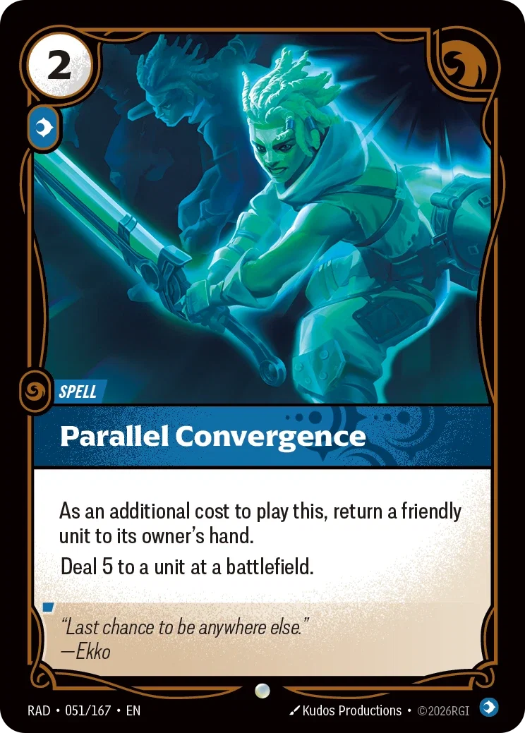 Parallel Convergence - 051/167 (RAD) Common