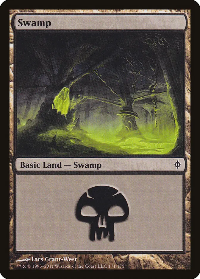 Swamp  [#171] (NPH-C-FOIL) Light Play