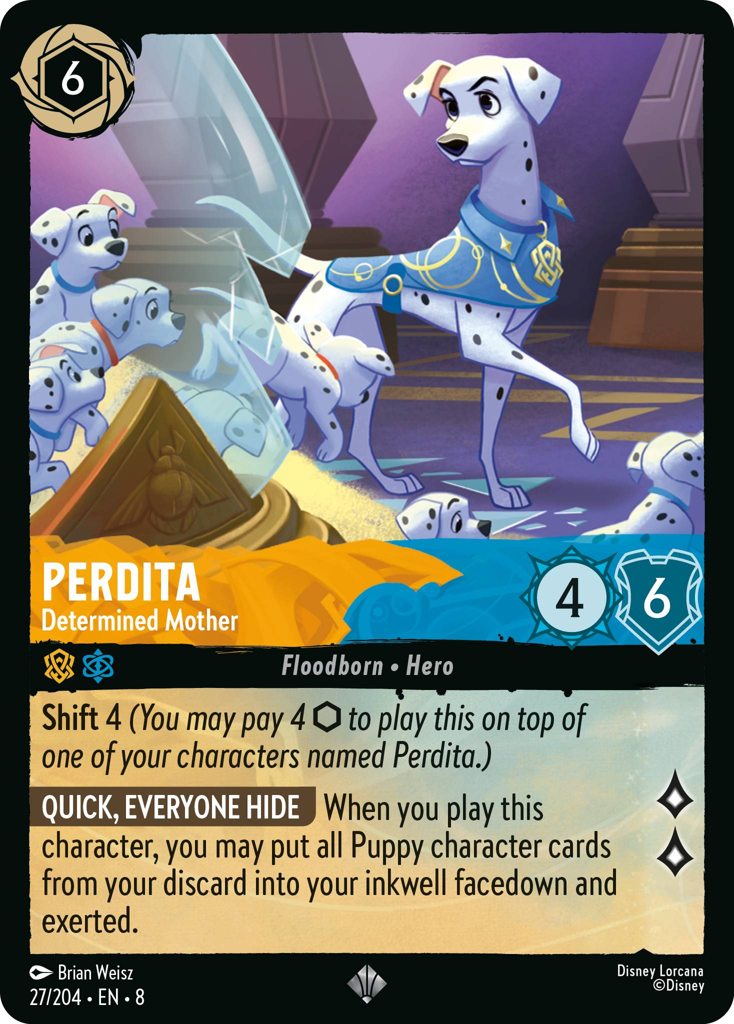 Perdita - Determined Mother (Reign of Jafar - 027/204 ) Super Rare