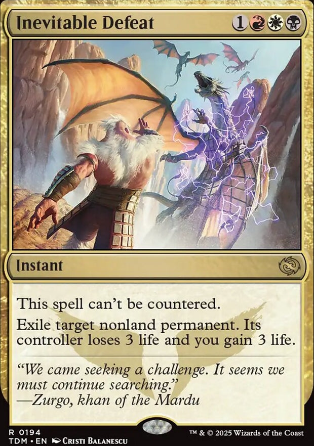 Inevitable Defeat [ #0194 ] (TDM-R)