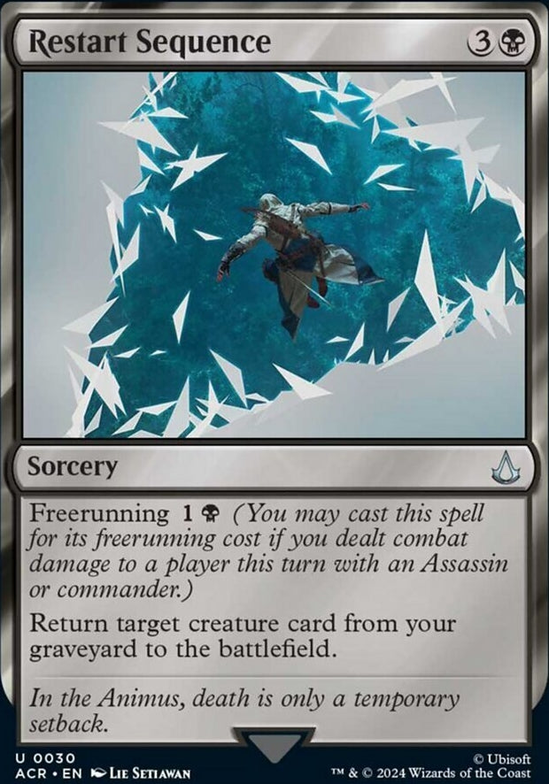 Restart Sequence [#0030] (ACR-U-FOIL)