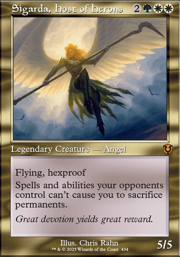 Sigarda, Host of Herons [ #0434 Retro Frame ] (INR-M-FOIL)