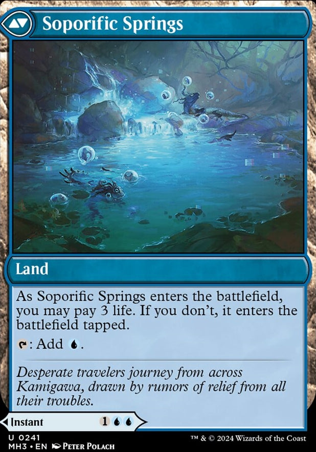 Sink into Stupor // Soporific Springs [#0241] (MH3-U-FOIL)