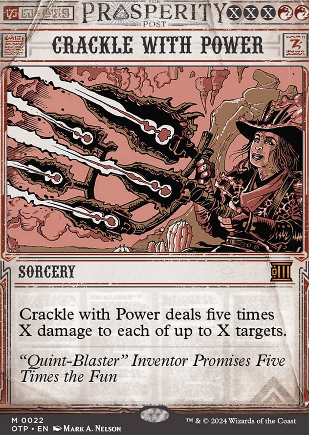 Crackle with Power [#0022 Showcase] (OTP-M-FOIL)