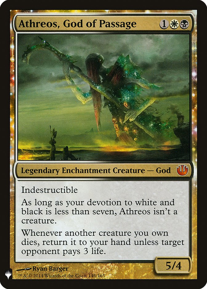Athreos, God of Passage [Mystery Booster #1391] (JOU-M) Damaged