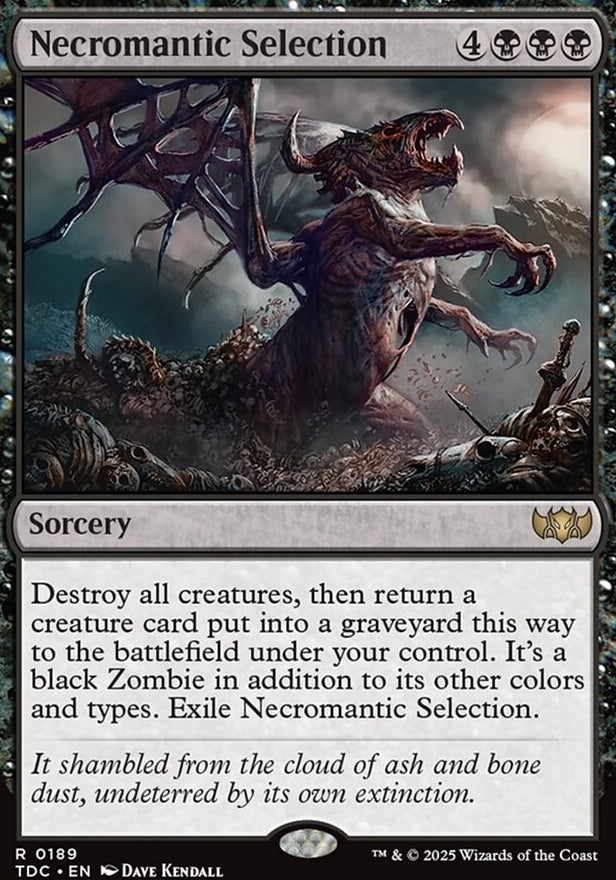 Necromantic Selection [ #0189 ] (TDC-R)