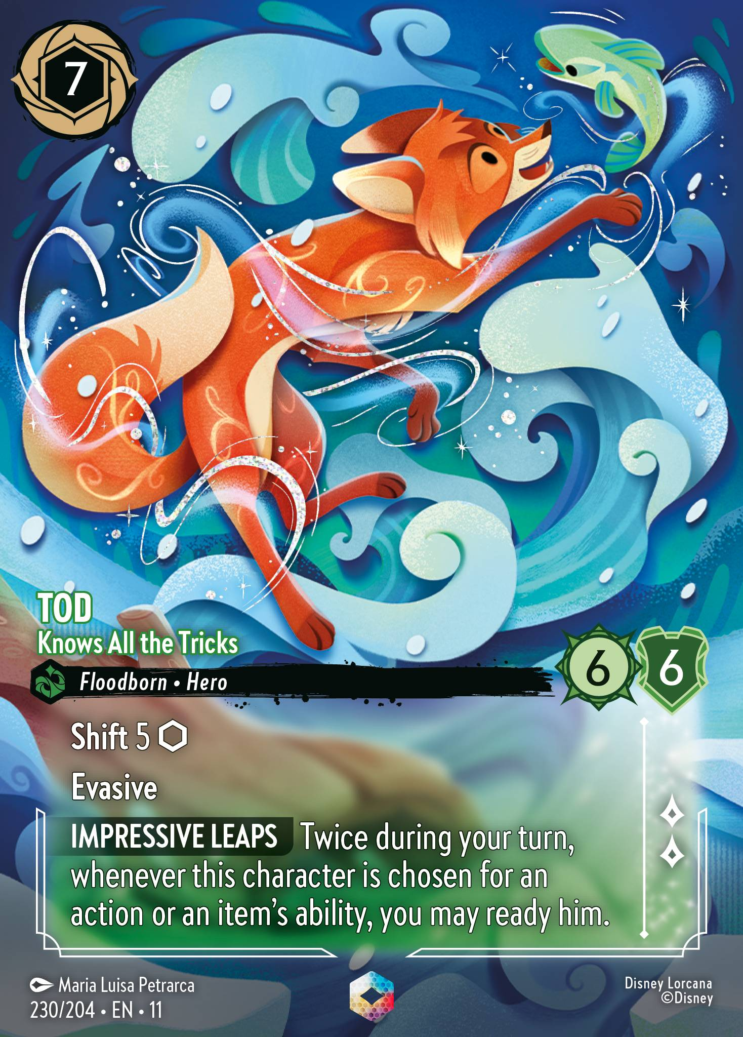 Tod - Knows All the Tricks  (230/204 - Winterspell)  Enchanted
