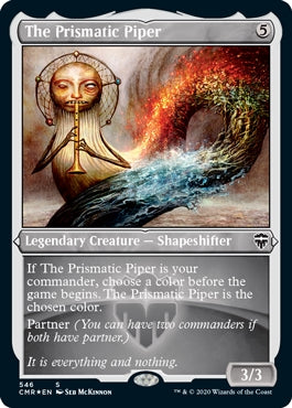 The Prismatic Piper [#546 Etched Foil] (CMR-S)