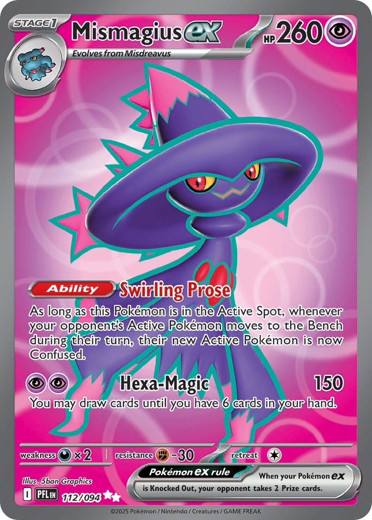 Mismagius ex - 112/094 (PFL) Ultra Rare