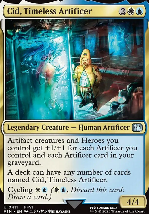 Cid, Timeless Artificer [ #0411 Alternate Art Cids ] (FIN-U)