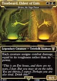 Treebeard, Eldest of the Ents - Doran, the Siege Tower [#0517 Holiday Collector Boosters] (LTC-R)