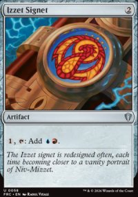 Izzet Signet [ #0058 ] (FRC-U)