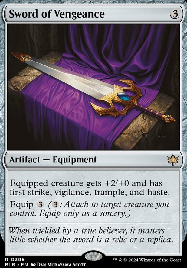 Sword of Vengeance [#0395 Starter Deck] (BLB-R)