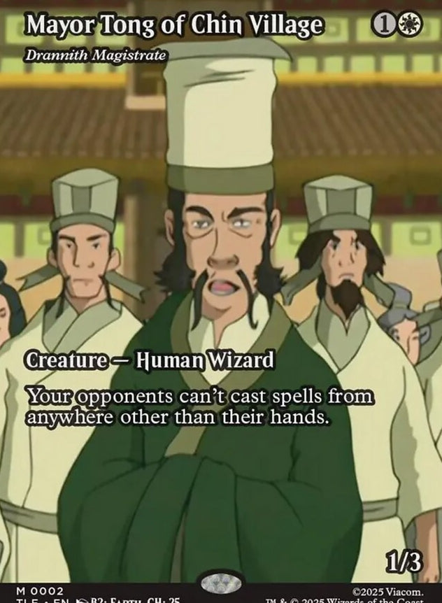 Mayor Tong of Chin Village - Drannith Magistrate [ #0002 Borderless ] (TLE-M)