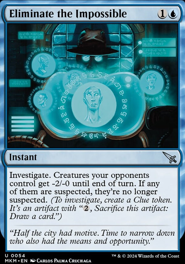 Eliminate the Impossible [#0054] (MKM-U)