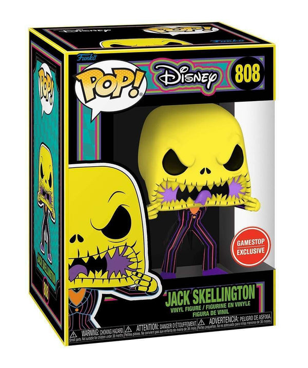 POP Figure: Disney #0808 - Jack Skellington (Game Stop) Damaged Box