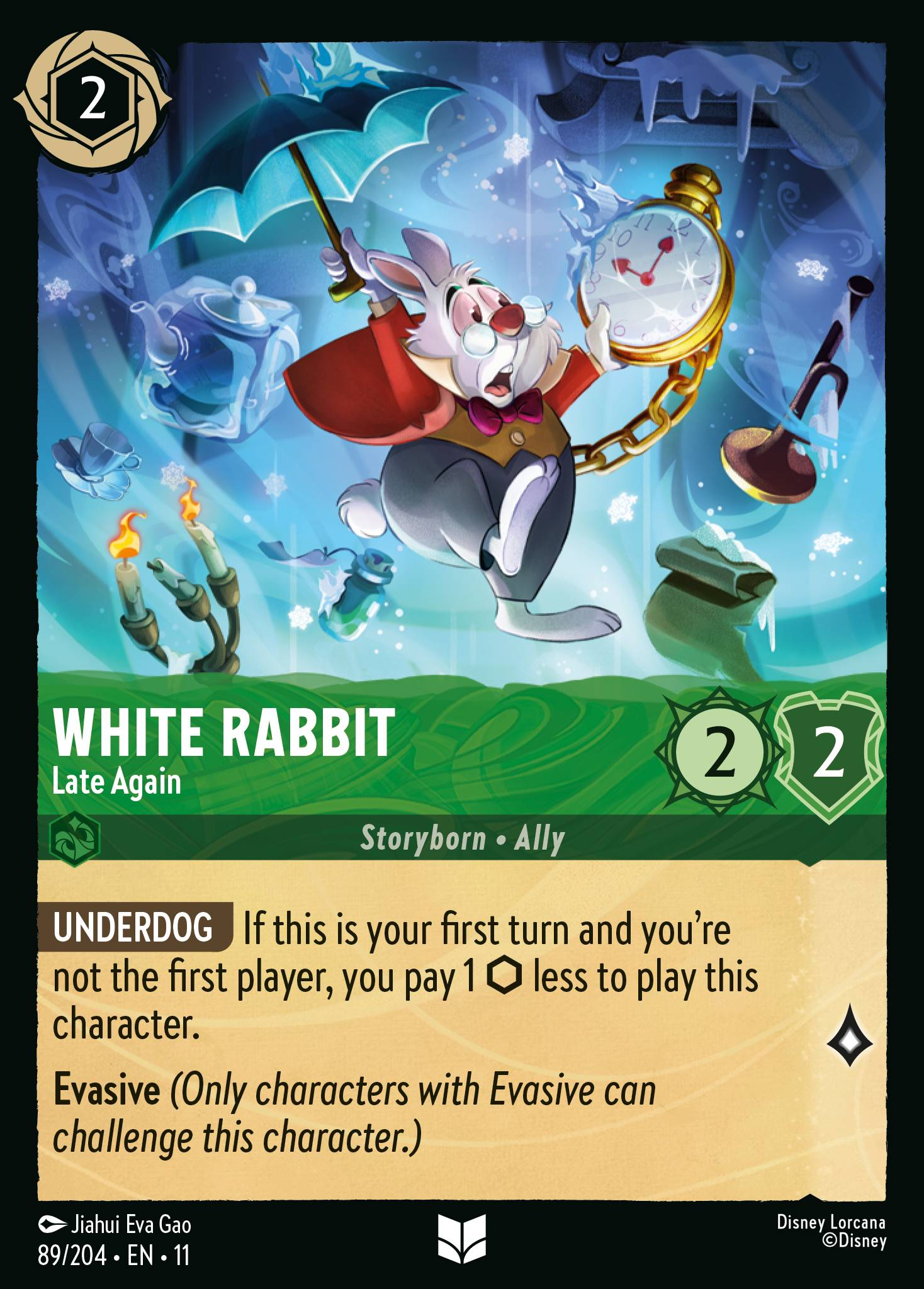 White Rabbit - Late Again (089/204 - Winterspell)  Uncommon