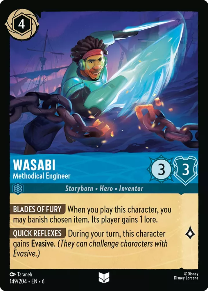 Wasabi - Methodical Engineer (Azurite Sea 149/204) Uncommon - Near Mint