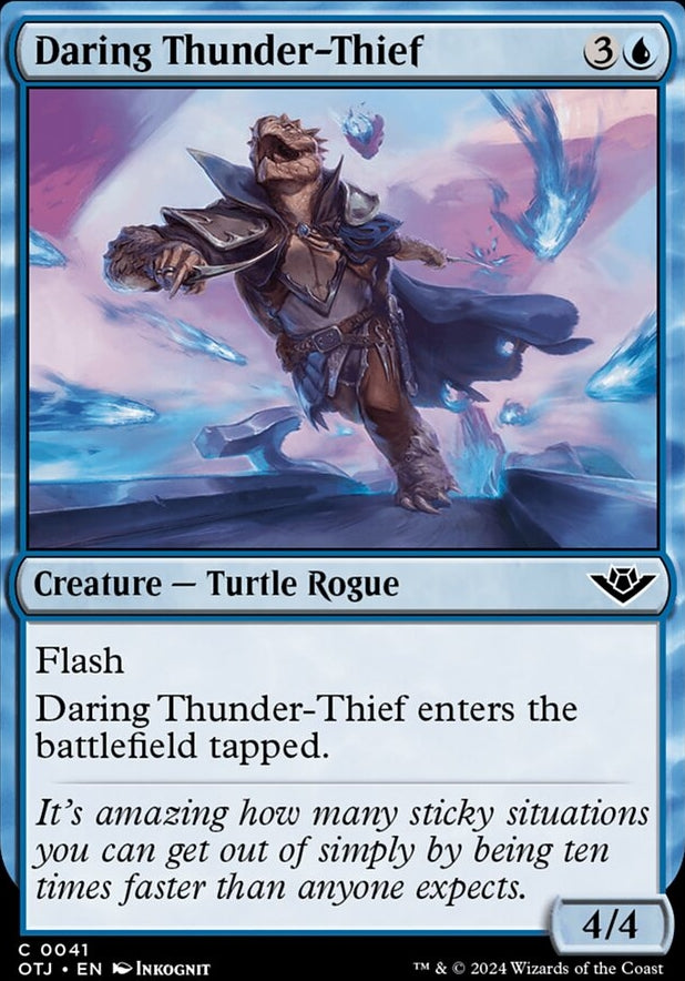 Daring Thunder-Thief [#0041] (OTJ-C-FOIL)