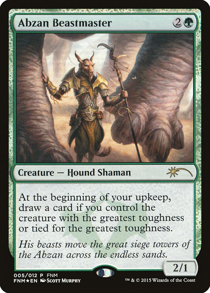 Abzan Beastmaster (FNM-R-FRF)