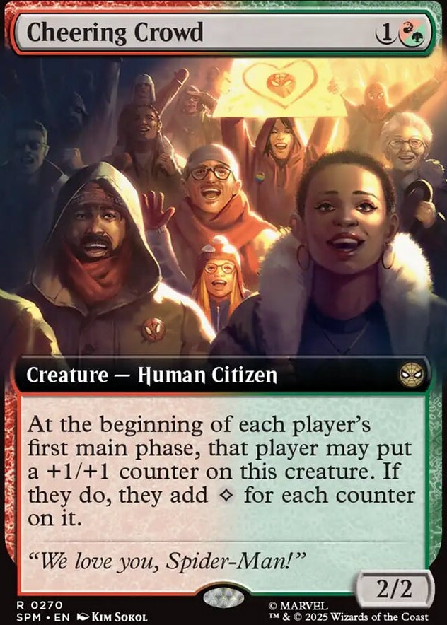 Cheering Crowd [ #0270 Extended Art ] (SPM-R)