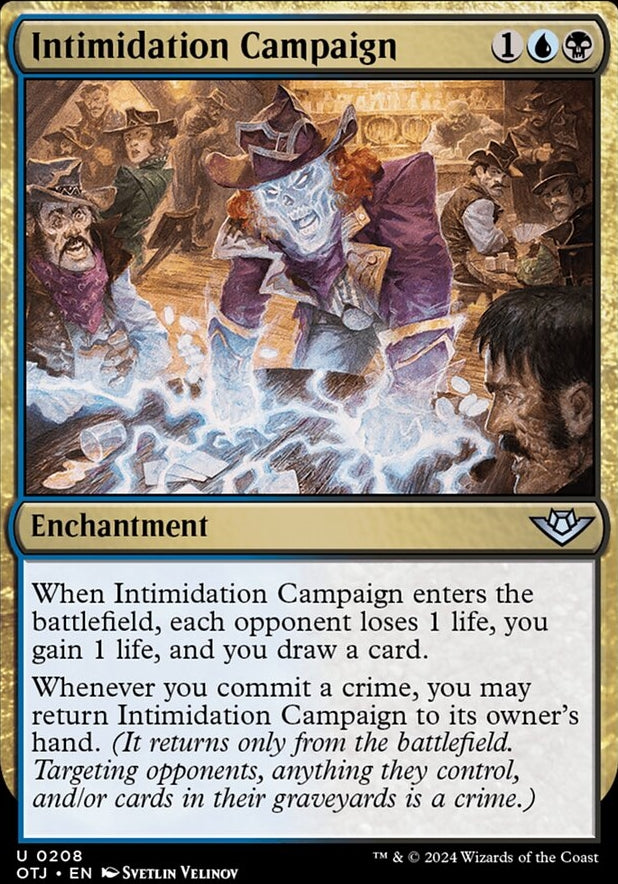 Intimidation Campaign [#0208] (OTJ-U)