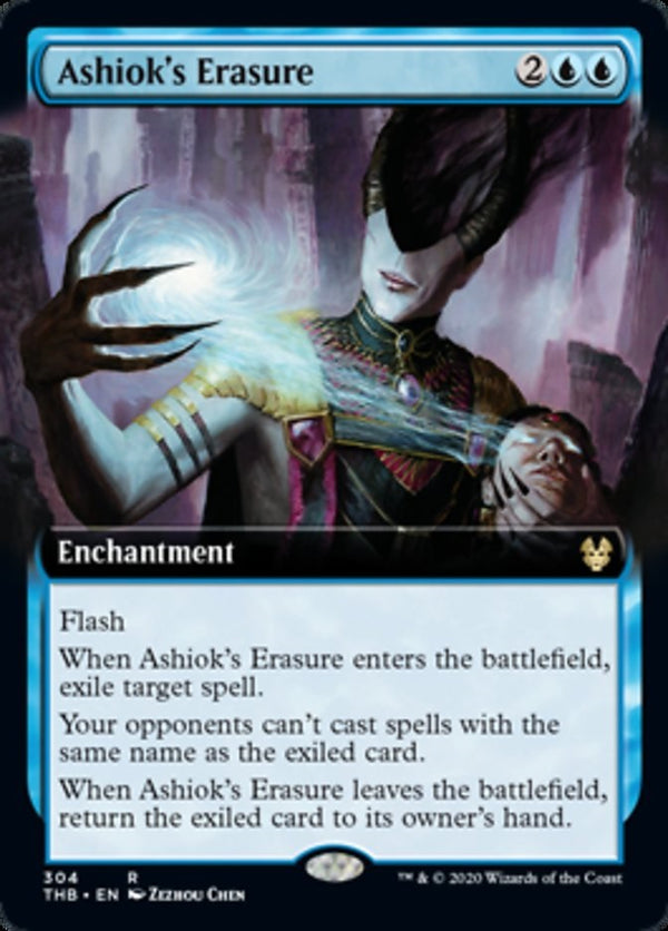 Ashiok's Erasure [#304 Extended Art] (THB-R)