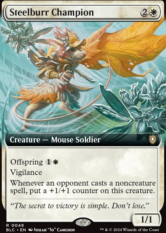 Steelburr Champion [#0048 Extended Art] (BLC-R)