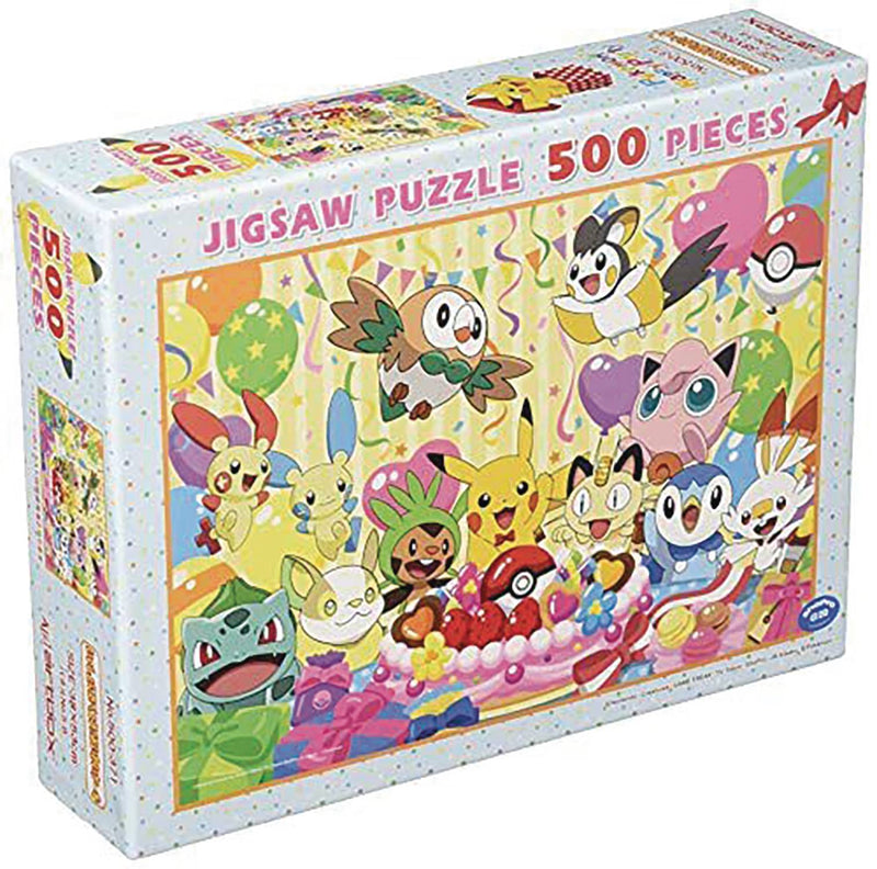 POKEMON LETS EAT TOGETHER CELEBRATION CAKE 500PC PUZZLE