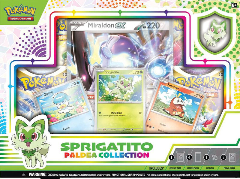 Pokemon TCG: Collection - Paldea: Sprigatito/Miraidon ex