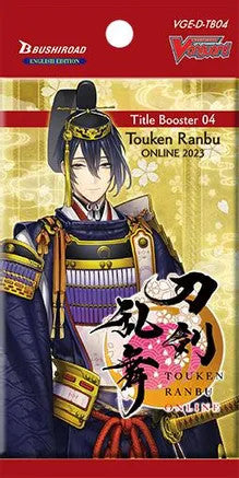 Cardfight!! Vanguard overDress: Title Booster Pack 04 - Touken Ranbu ONLINE 2023 Booster Pack