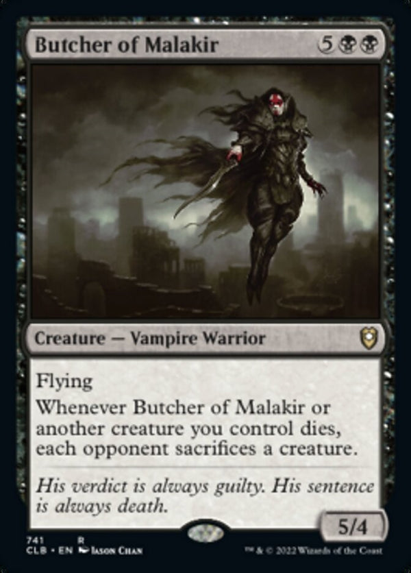 Butcher of Malakir [#741 Commander Decks] (CLB-R)