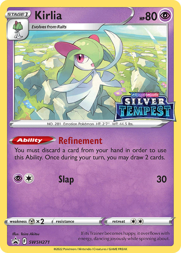 Kirlia (Prerelease) [STAFF] - SWSH271 (SWSH:PR) Promo - Near Mint Holofoil