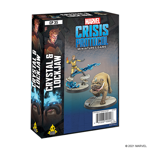 Marvel: Crisis Protocol (CP35) - Character Pack: Crystal & Lockjaw