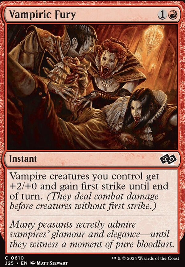 Vampiric Fury [#0610] (J25-C)