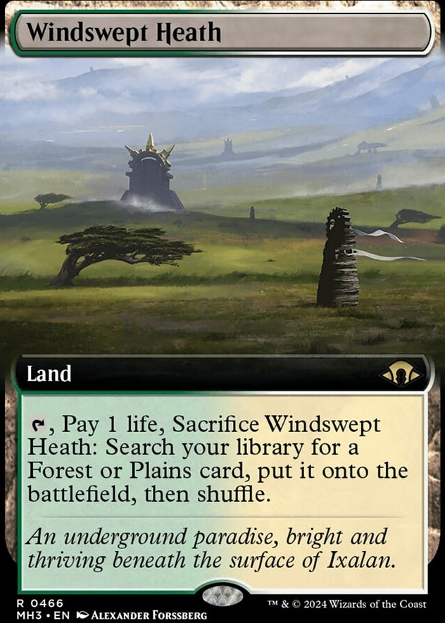 Windswept Heath [#0466 Extended Art] (MH3-R-FOIL)