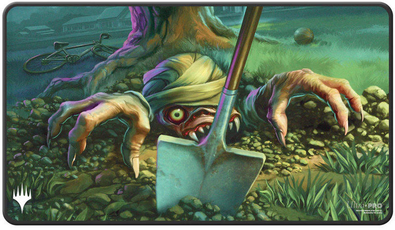 Ultra-PRO: Playmat Black Stitched - MTG: Duskmourn - Exhume (38625)