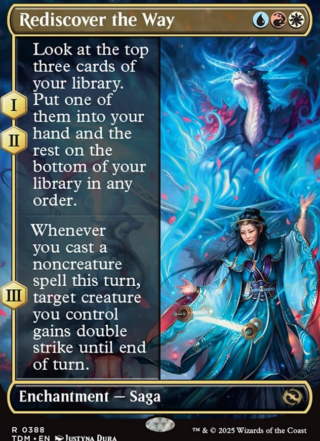 Rediscover the Way [ #0388 Borderless Alternate Art ] (TDM-R)