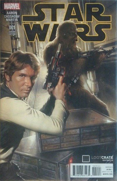 STAR WARS (2015) #1 (9.4) LootCrate Exclusive: Gabriele Dell’Otto Cover