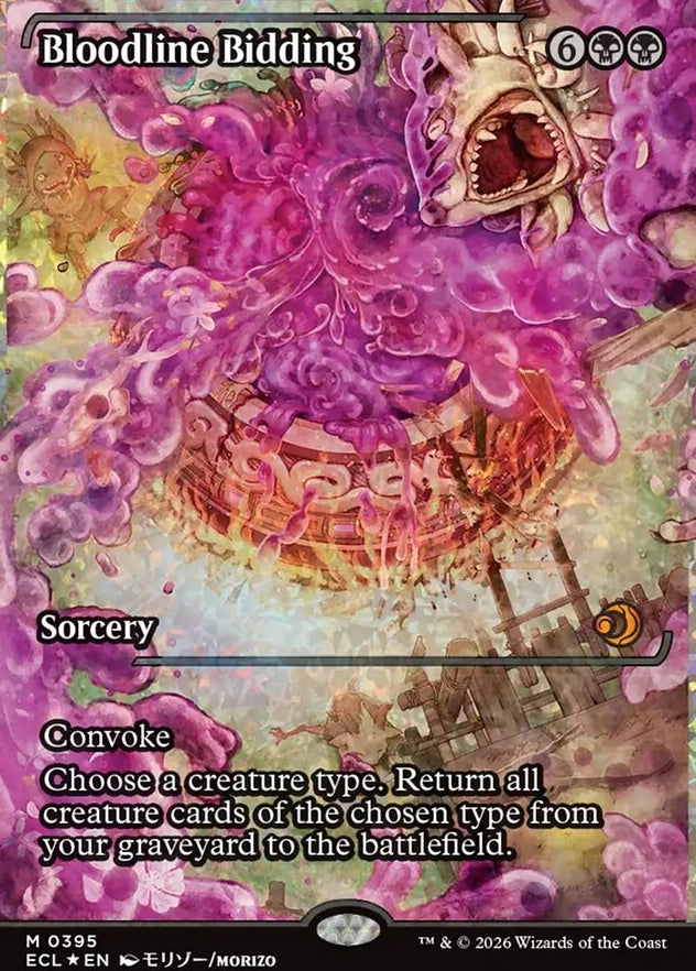 Bloodline Bidding [ #0395 Fracture Foil ] (ECL-M)