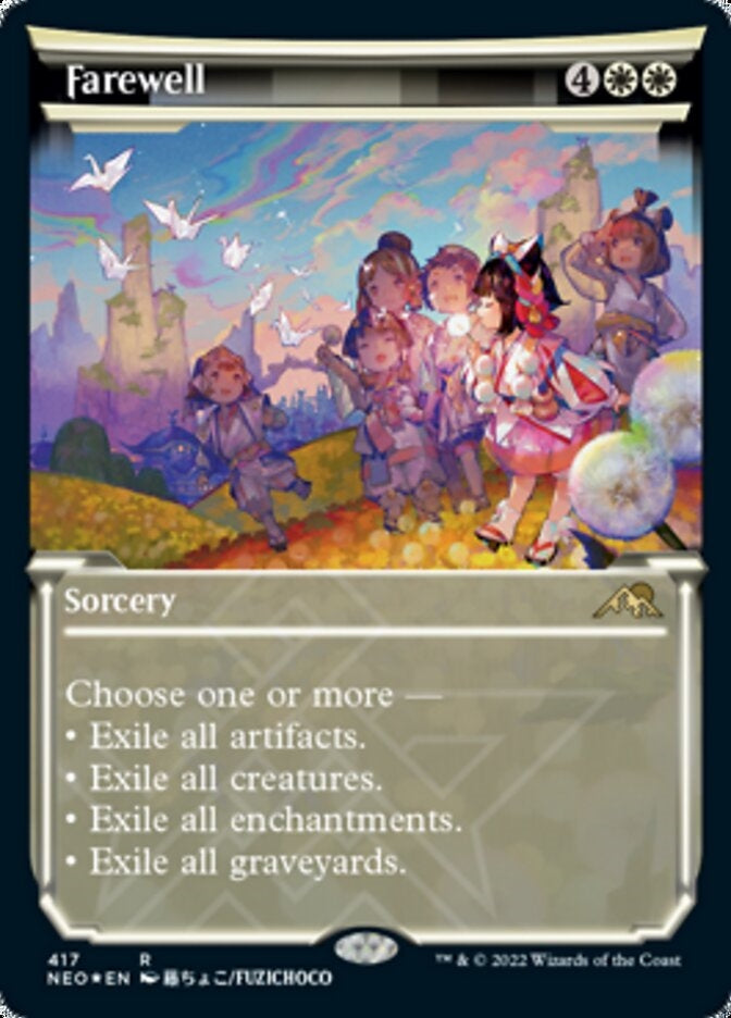 Farewell [ #417 Etched Foil ](NEO-R)